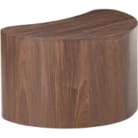 Beliani BILPA - Bijzettafel - Donkerbruin - MDF