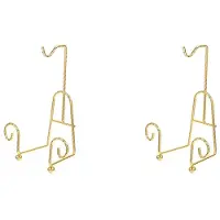 Wella 2X Theekophouder Gouden Mokhouder Theeservies Displaystandaard Gouden Metalen Kop Schotel Displaystandaard