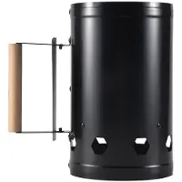 Melitt Barbecue Gereedschap Snelle Punt Houtskool Ontsteking Vaten Carbon Kachel Ontsteking Outdoor Barbecue Gereedschap Bamboe Schoorsteen