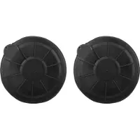 Melitt 2X Plastic Ronde Kajakdek Inspectieluikafdekking Plastic Bootdekluik Afdekplaat voor Boot Jacht Marine