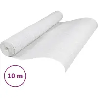 vidaXL 3D Solid Behang Gestreept Lichtgrijs 10 x 0,53 m Non-Woven Stof