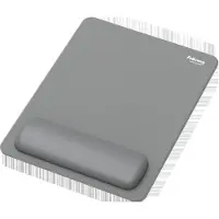 Fellowes Breyta XL muismat, met polssteun en Microban bescherming, rubber, L 280 x B 210 x H 17,5 mm, grijs