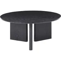 Beliani COWAL - Salontafel - Zwart - MDF