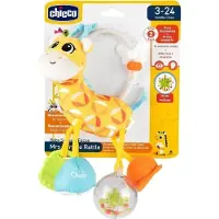 Chicco Rammelaar Stap 2 fase Mrs. Giraffe Rattle - 3 tot 24 Maanden
