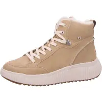 Rieker Veterlaarsjes 'Stiefel Damen W1771-62 Leder-Mix in beige' camel