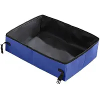 Melitt Opvouwbare Kattenbak Opvouwbare Kattenbak Kattentoilet Draagbare Reis Lekvrij Waterdicht Huisdiertoilet Kattenbak voor Kittens B