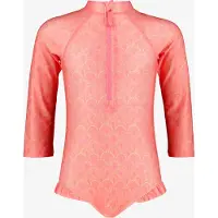 Osaga meisjes UV badpak driekwart mouwen roze maat 86