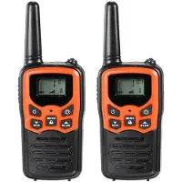Melitt 2 Stuks Handheld Walkie Talkie Radio 22 Kanalen Set 10 Uhf 400-470 Mhz Dual Band Lange Afstand Communicatie Transceiver