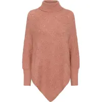 Kaffe Cape 'KAJennie' roze gemêleerd