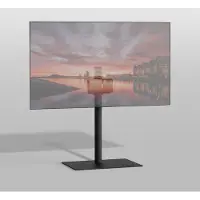 Cavus Vloerstandaard SQUARE zwart 80 cm VESA 200x100