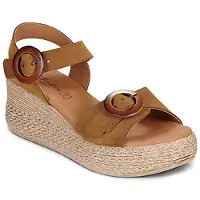 Eva Frutos Sandalen met sleehak 3777 dames 37