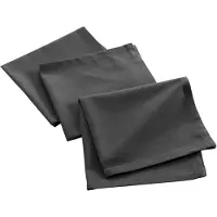 Azalia Mistral servetten, antraciet, 3 stuks