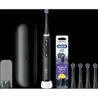 Oral-B iO 5N Zwart + 4 opzetborstels voor wittere tanden
