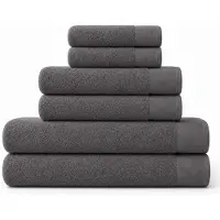 Saphira FRESH Handdoekenset – 6 Delig – Groen – 2x 30x50 cm, 2x 50x100 cm & 2x 70x140 cm – 100% Katoen – Ultra Zacht – Hoog Absorptievermogen – Sneldrogend – Hotelkwaliteit