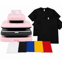 Loklik ImPress Auto 2-Smart Starter Set Roze | Hittepers + HTV Flexfolie + T-shirts