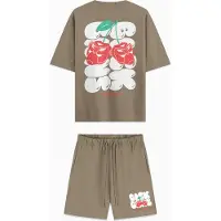 BLACK BANANAS Kinderen Cherry Supply Twin Set, Bruin