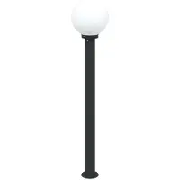 vidaXL Bolderverlichting 120 cm Zwart IP44