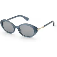 Nina Ricci Zonnebril - - SNR481 - Doorzichtig blauw - Acetaat - Ovaal 53/19/140