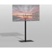 Cavus Vloerstandaard SQUARE zwart 120 cm VESA 200x100