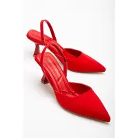 Forever & Always Rae Slingback Kitten Heel Pumps