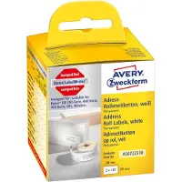 Avery Zweckform adresetiketten nr. AS0722370, permanent, 2 x 130 stuks,