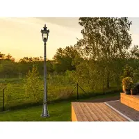 Elstead Lighting LED Tuin Pilaar Philadelphia | 3X E14 Max 60W | IP44 (Outdoor) | Old Bronze