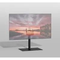 Cavus Vloerstandaard SQUARE zwart 60 cm VESA 200x100