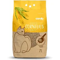 COMFY Kattenbakvulling Cornelius Natuurlijk | klontvormend maïsgrit | 7 liter of 25 liter 7L