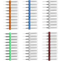 WT&D Set van 10 micro boortjes in een doosje (0.60 mm)