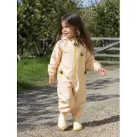 Ducksday Regenpak – Regenoverall – Waterdicht & Ademend – PFAS-vrij – Gerecycled Polyester – Maat 98/104 – Lemonade