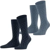 Esprit Fine Dot 2-Pack duurzaam organisch Katoen Multipack Heren Sokken veelkleurig - Maat 43-46