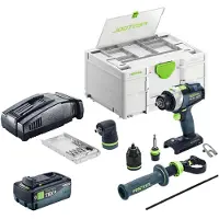 Festool TPC 18/4-Basic-Set accu-slagboormachine 18 V 75 Nm borstelloos + 1x accu 8,0 Ah + snellader + Systainer