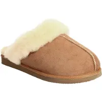 Shepherd Huisschoenen 'Jessica' crème / cognac