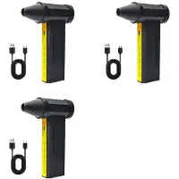 Melitt 3X F16 Luchtblazer 60m/S Borstelloze Turbo Jet Ventilator Luchtreiniger voor Autodroger/PC/Thuis-Industriële Kanaalblazer 16000RPM