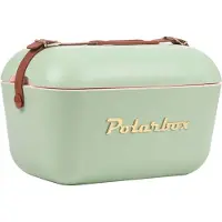 Polarbox Koelbox met Schouderband - Olive Green-Gold - 12 Liter