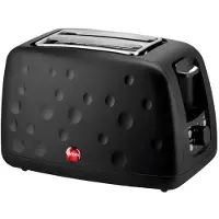 Eldom TO245 900W broodrooster, Broodrooster, Zwart