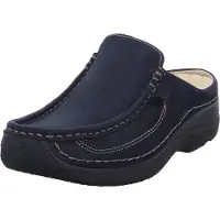 Wolky Klomp Women Roll Slide Antique Blue-Schoenmaat 37