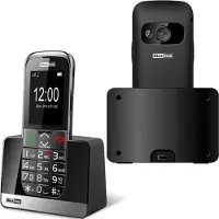 Maxcom MM720, Met hoogte, Single SIM, 5,59 cm (2,2 inch), Bluetooth, 800 mAh, Zwart