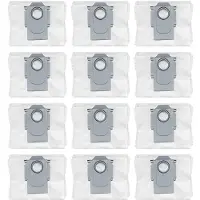 INF Stofzuigerzakken 12-pack Roborock S7 Maxv Ultra / S7 Pro Ultra / Q5 / Q5 Plus / Q7 / Q7 Plus / Q7 MAX / Q7 Max Plus