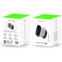 Rixus RXCM02 Wireless Battery Powered Security Camera - Accessoires - Webcam - Draadloos - Batterij Powered