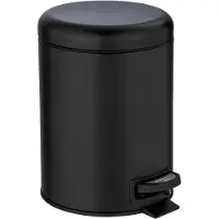 TIM. TIM Prullenbak - Prullenmand - Afvalbak - Trash Can - Zwart - 21cm x 28cm x 24cm