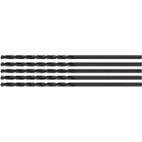 WT&D Set van 5 metaalboren (HSS, 4.0x200 mm)