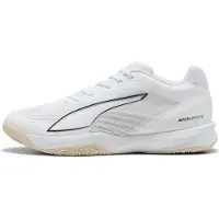 Puma Accelerate Turbo 5 uniseks handbalschoenen, Zwart/Wit, Maat 45