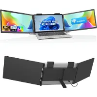 DNA Professionele Portable Monitor - USB-C - 14 Inch - Double Draagbare Monitor - Portable Monitor Voor Laptop - Zwart - 1cm x 34cm x 21cm