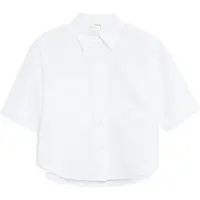s.Oliver Boxy fit blouse met korte mouwen van een mix van katoen en lyocell