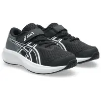 Asics Patriot 14 hardloopschoenen zwart/wit Jongens/Meisjes Mesh - maat 31.5