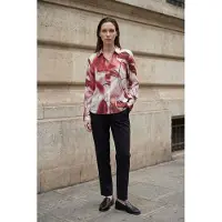 MyFashion Abstracte Print Overhemd met Knopen
