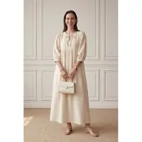 MyFashion Maxi-jurk met strikdetail en losse pasvorm