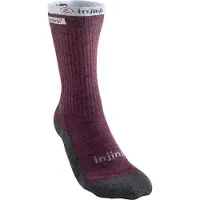 Injinji Womens Liner+Hiker Crew Coolmax/Nuwool Maroon M/L (40.5-44.5)
