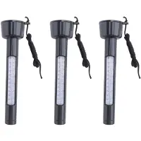 Torribaly 3X Zwembadthermometer Buitenzwembad Waterthermometer Drijvende Zwembadthermometer voor Zwembad